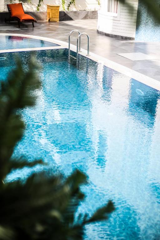 Bazén v ubytování Akayda Butik Hotel nebo v jeho okolí