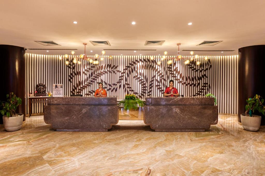Vstupní hala nebo recepce v ubytování The Pride Hotel, Nagpur