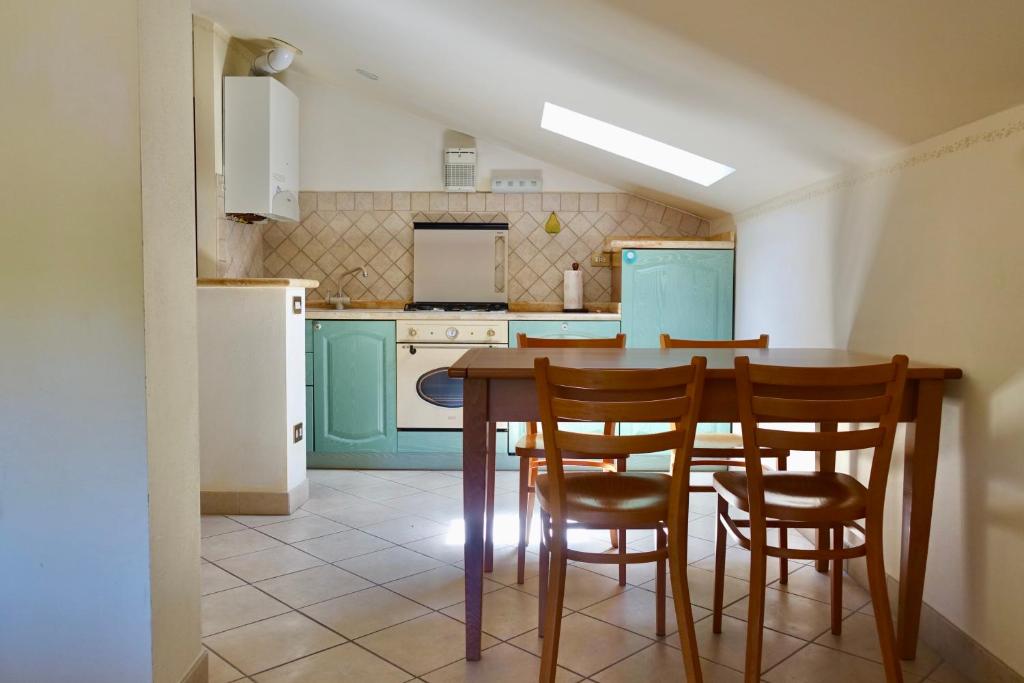 Kuchyň nebo kuchyňský kout v ubytování Casa GINESTRA a Bagno Vignoni