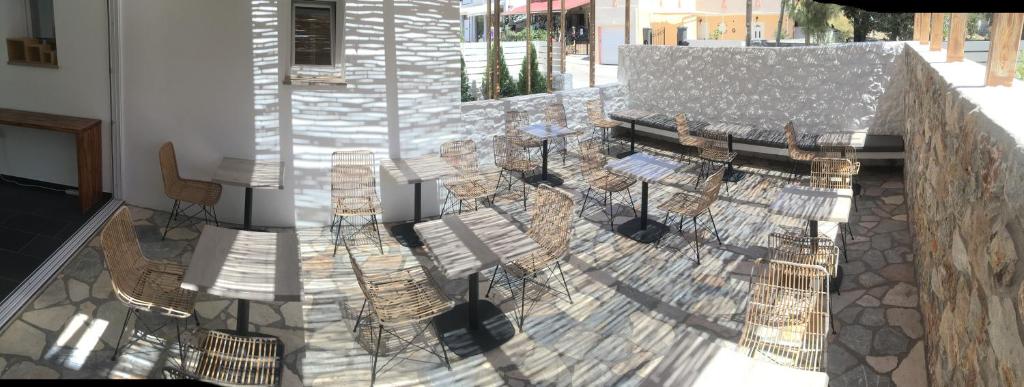 Restaurace v ubytování AELLIA HOTEL & SUITES LEROS
