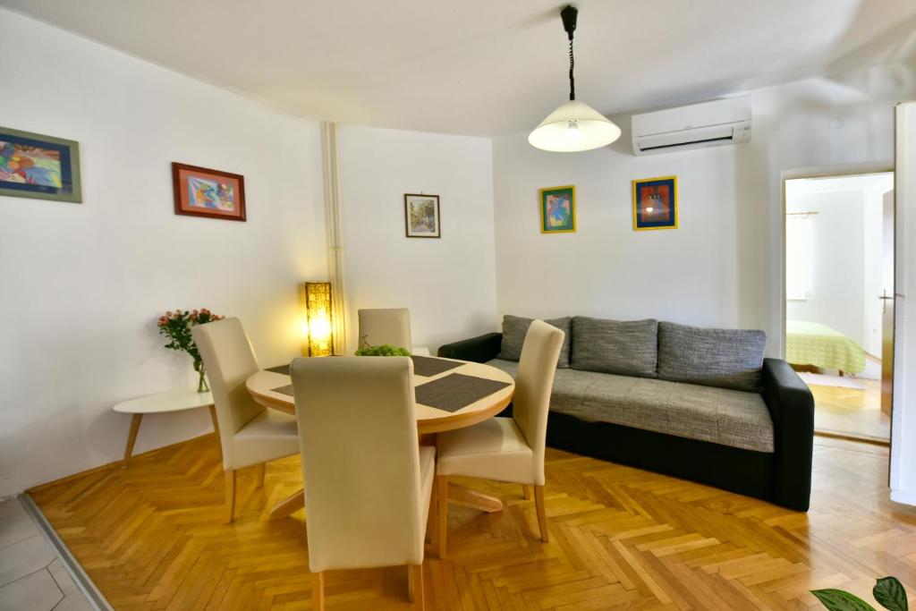 Posezení v ubytování Apartment Nikola