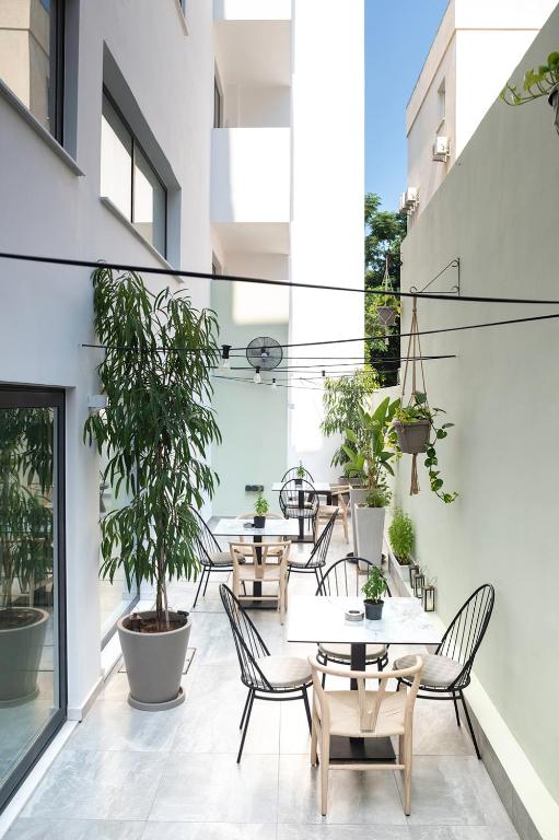Balkón nebo terasa v ubytování Roseum Boutique Hotel