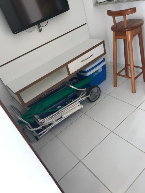  Apartamento no condomínio Mont Carmelo a 150 metros do mar
