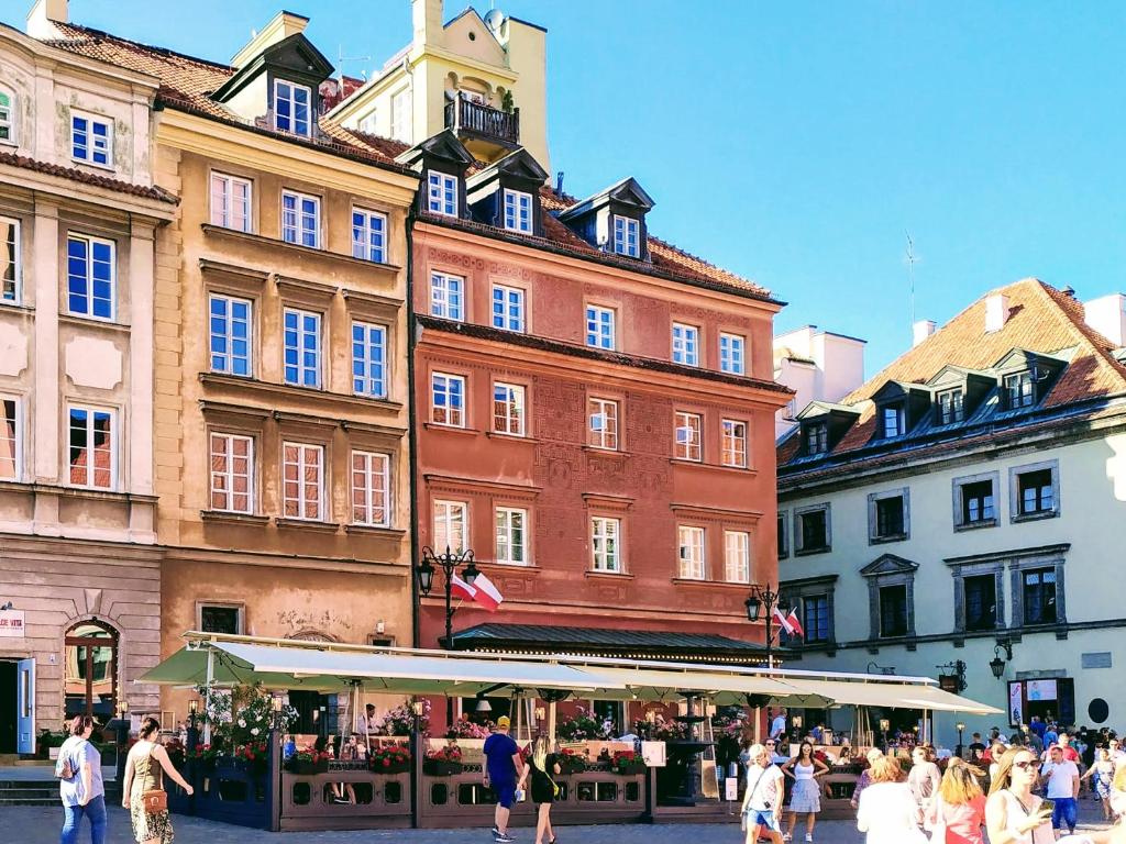 Hostia v ubytovaní Royal Warsaw Apartment