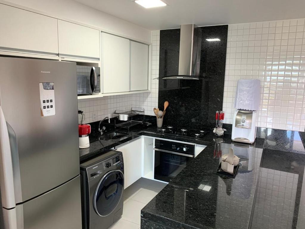  Flat Extraordinário Beira Mar Condomínio Cupe Beach Living