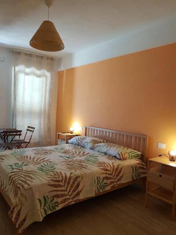Łóżko lub łóżka w pokoju w obiekcie Agriturismo La Costa dei Trabocchi