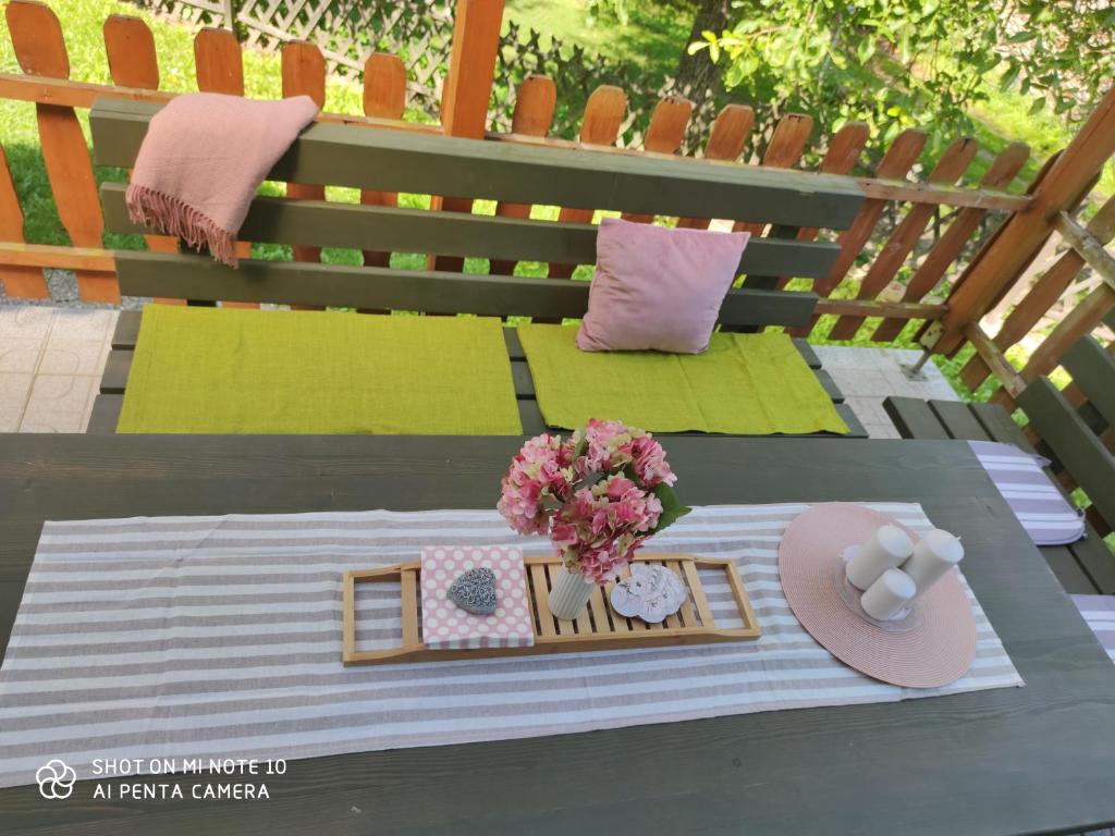 Balkón nebo terasa v ubytování Holiday Home U Ryšavých