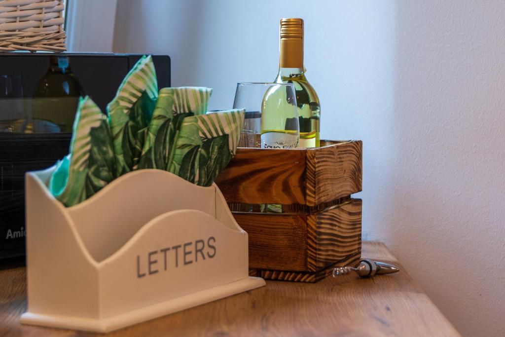 Nápoje v ubytovaní Apartamenty Rejtana