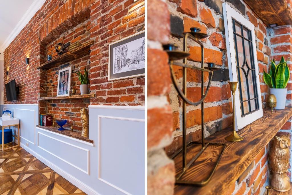 Kuchyňa alebo kuchynka v ubytovaní Apartamenty Rejtana