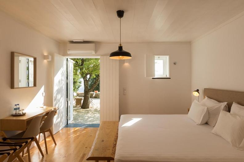 Кровать или кровати в номере Casa De Casal De Loivos