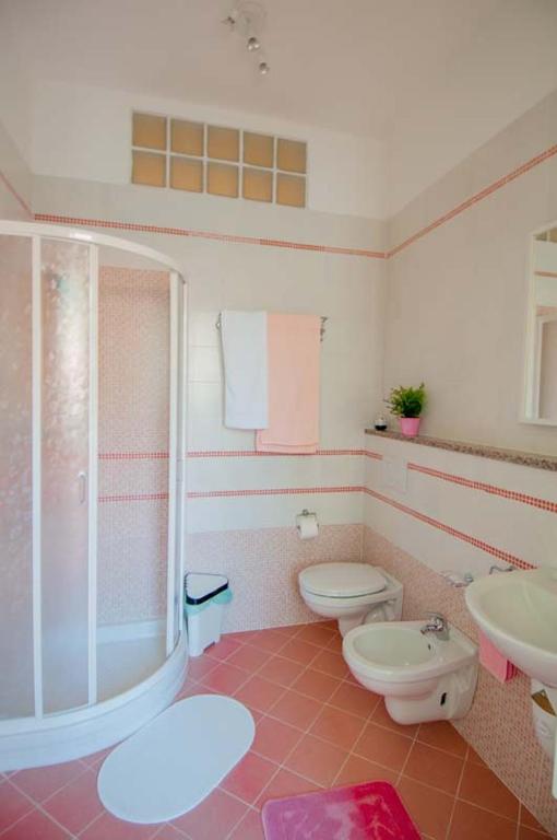 Koupelna v ubytování B&B Gasiso