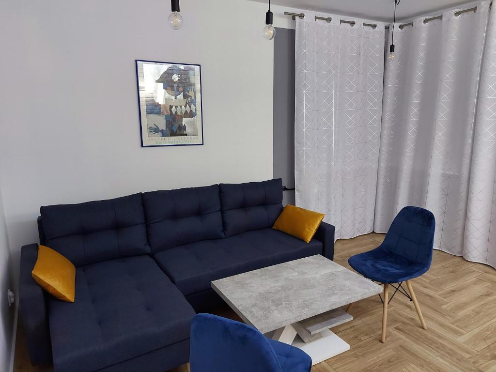 Posezení v ubytování GS Apartament Olsztyn