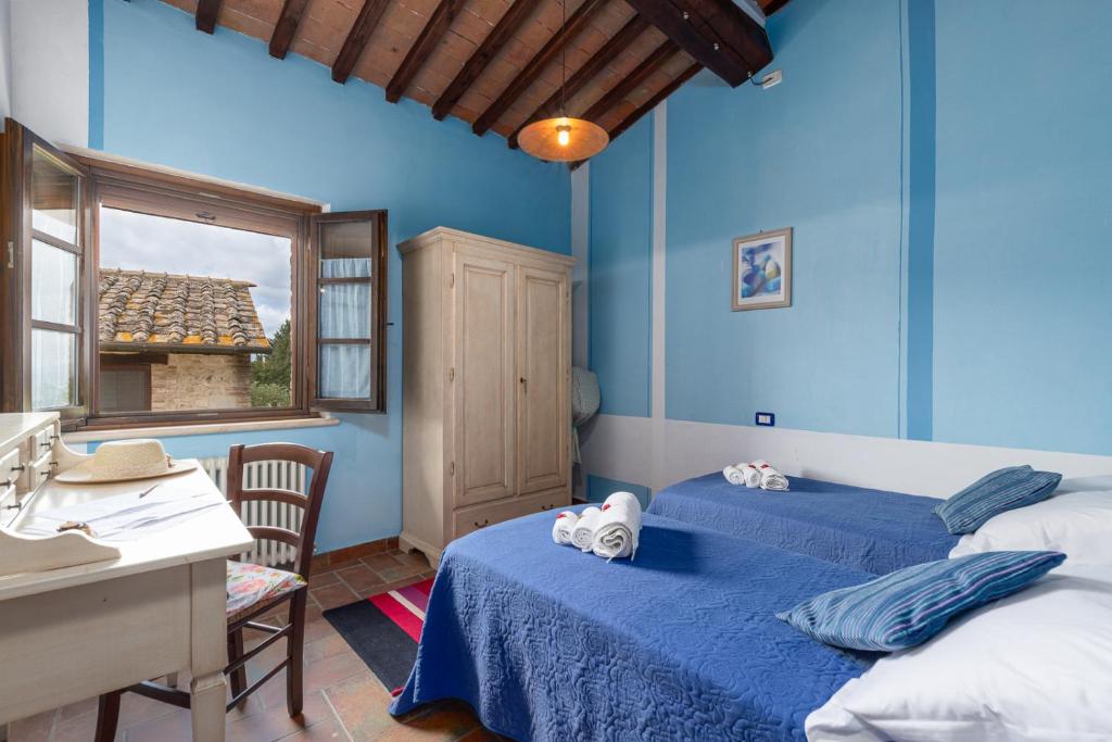 Postel nebo postele na pokoji v ubytování Linearis Holiday House
