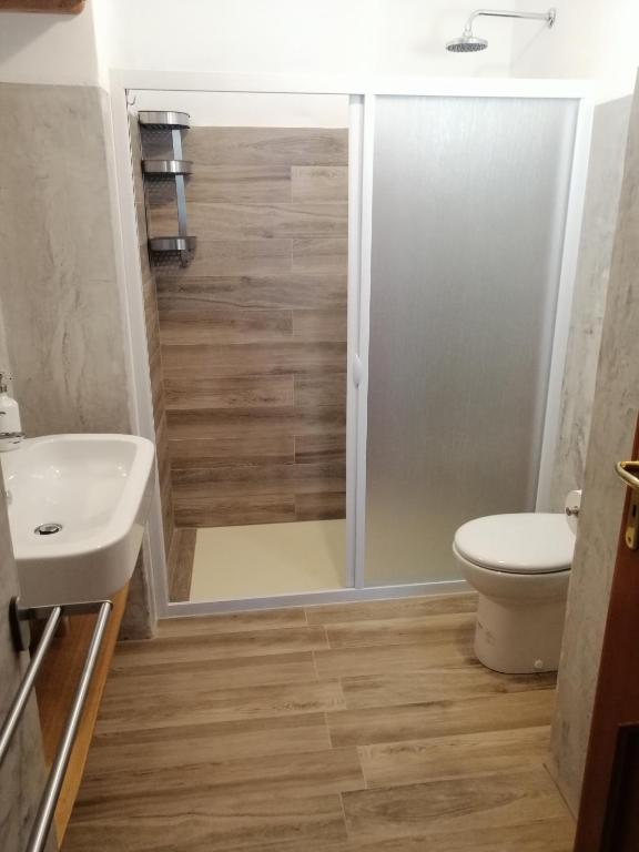 Łazienka w obiekcie Casa Eolie relax