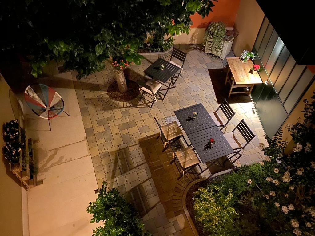 Posedenie v ubytovaní VeronaLago B&B Accessibile
