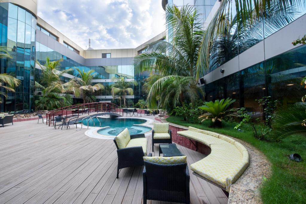 Bazén v ubytování Andalus Habitat Hotel nebo v jeho okolí