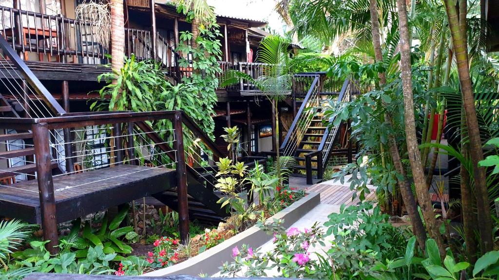 Zahrada ubytování Umlilo Lodge