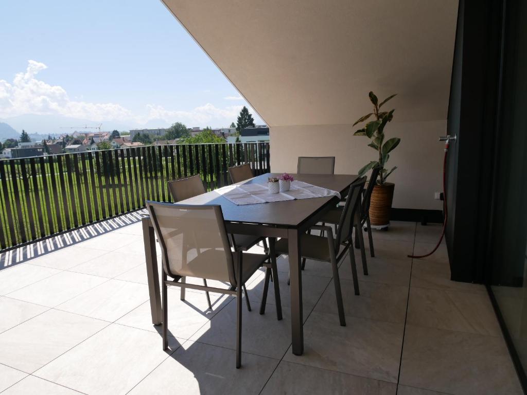 Balkón nebo terasa v ubytování Penthouse 37th HEAVEN (ca. 90m²)