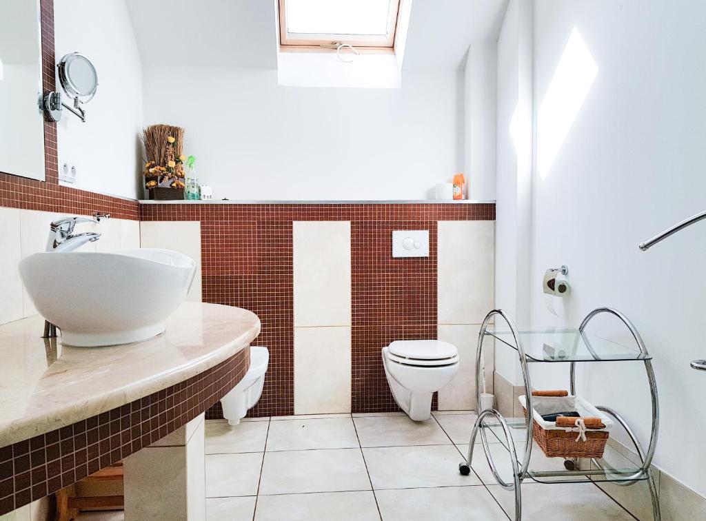 Kúpeľňa v ubytovaní Villa Bawaria