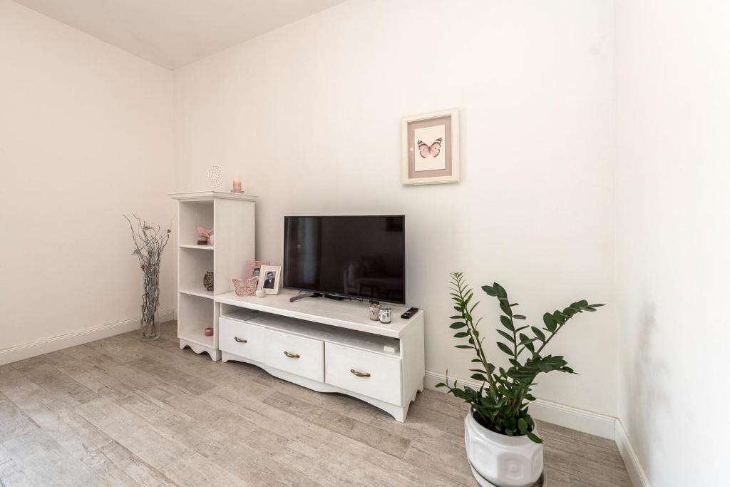 TV a/nebo společenská místnost v ubytování Marica