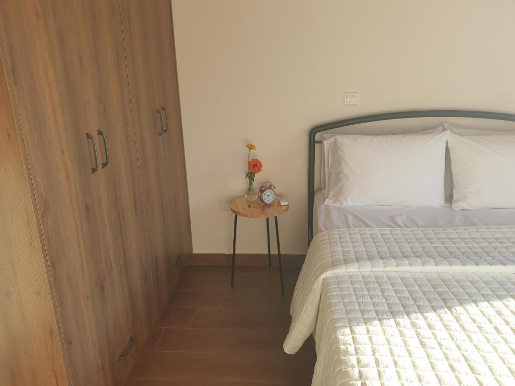 Postel nebo postele na pokoji v ubytování Melissonas Villas
