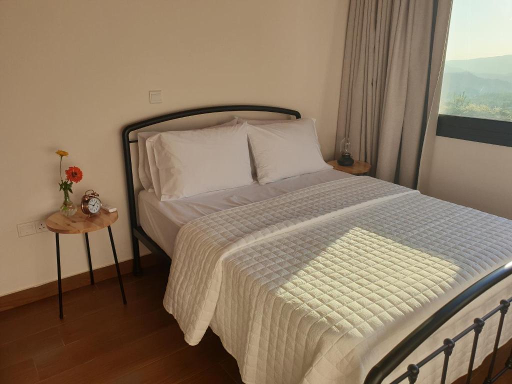 Postel nebo postele na pokoji v ubytování Melissonas Villas