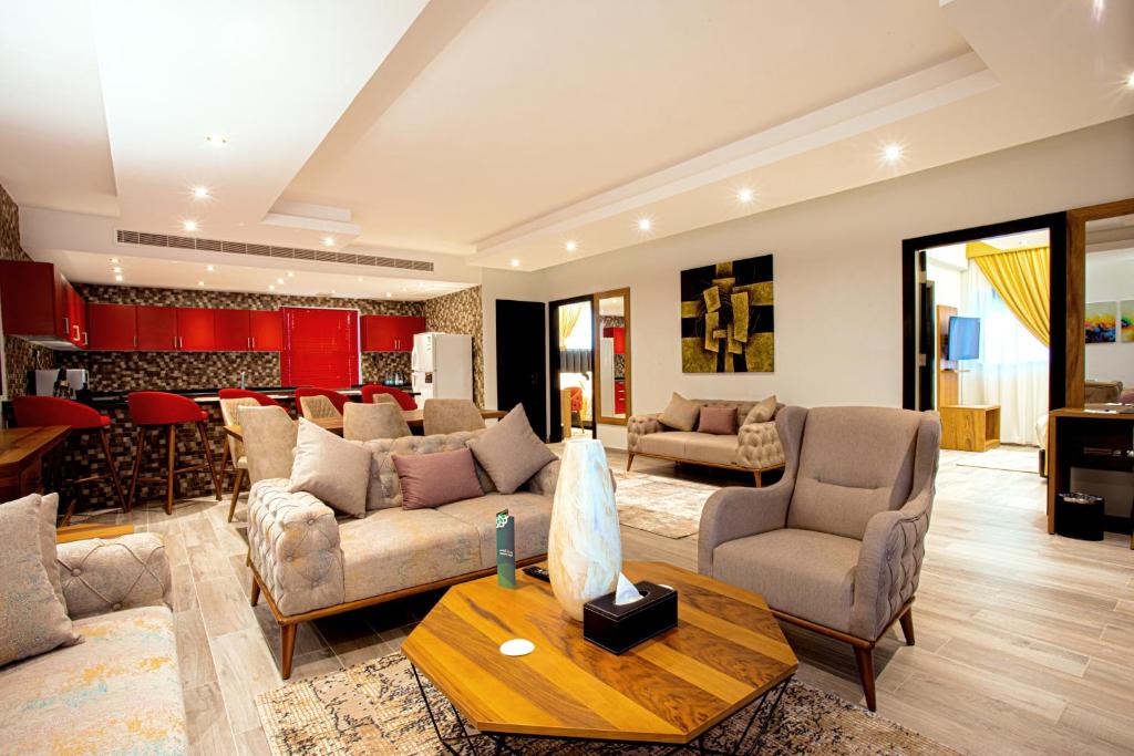 Posezení v ubytování Andalus Habitat Hotel