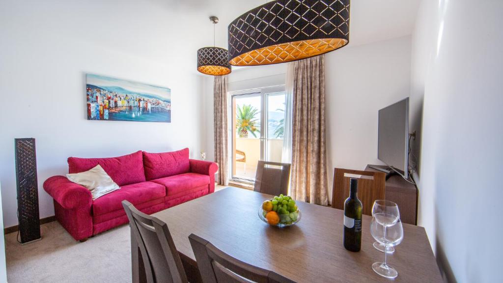Posezení v ubytování Rooms & Apartments Toni