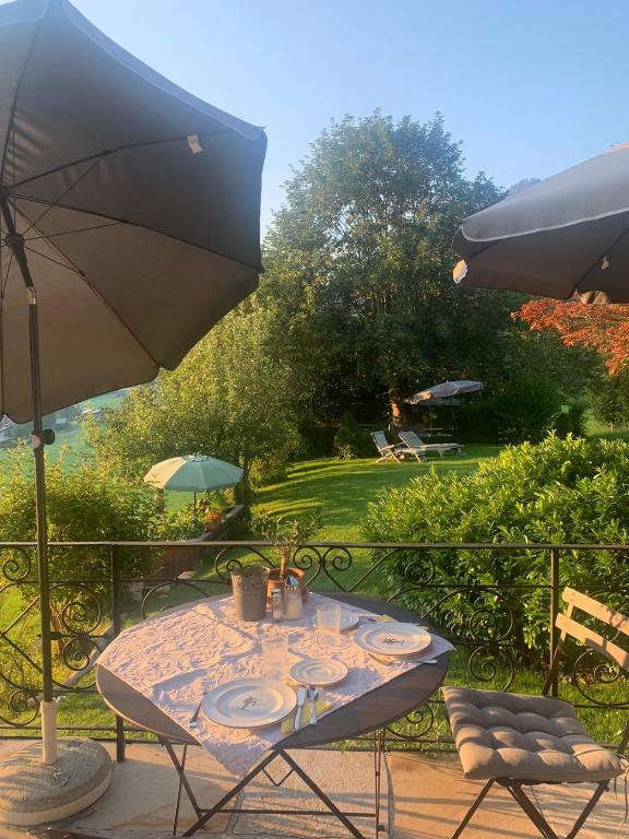 Zahrada ubytování Pension Hinterseer