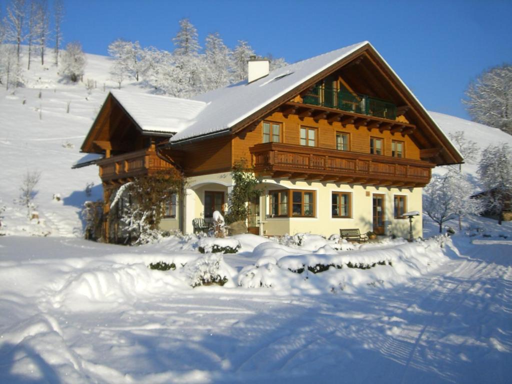Haus Loidl v zimě