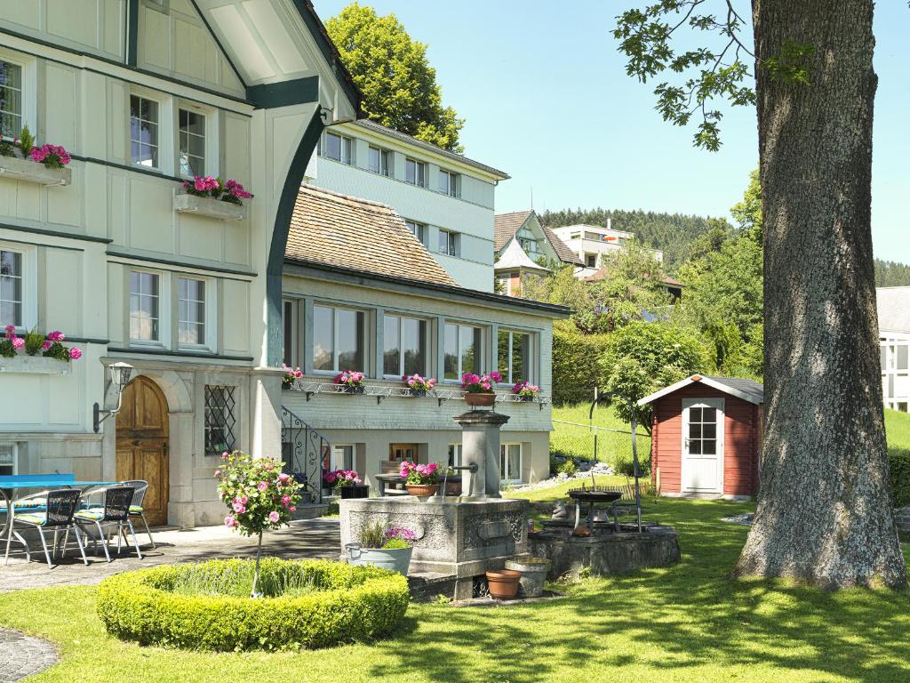 Budova, kde se bed and breakfast nachází