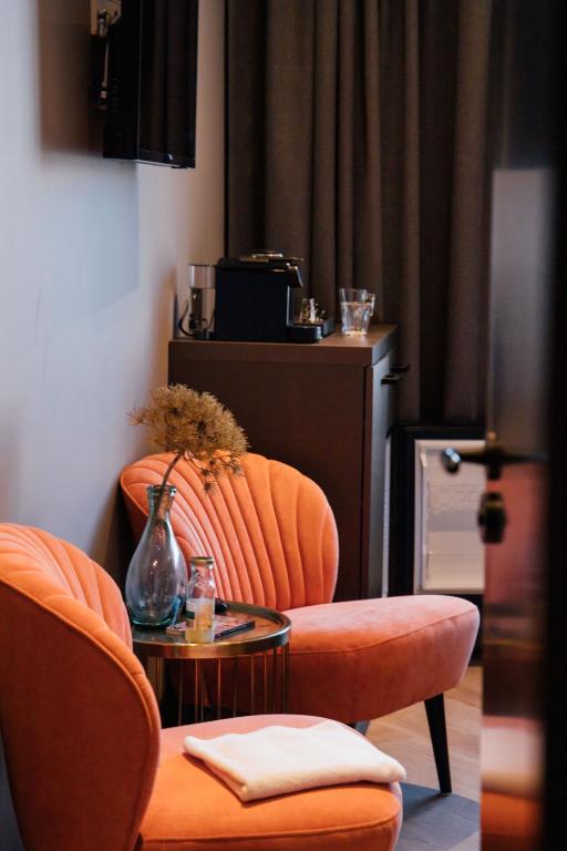 Posezení v ubytování Harbour Suites Boutique Hotel
