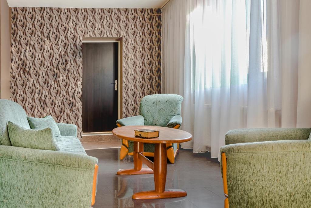 Posezení v ubytování Hotel Zannam