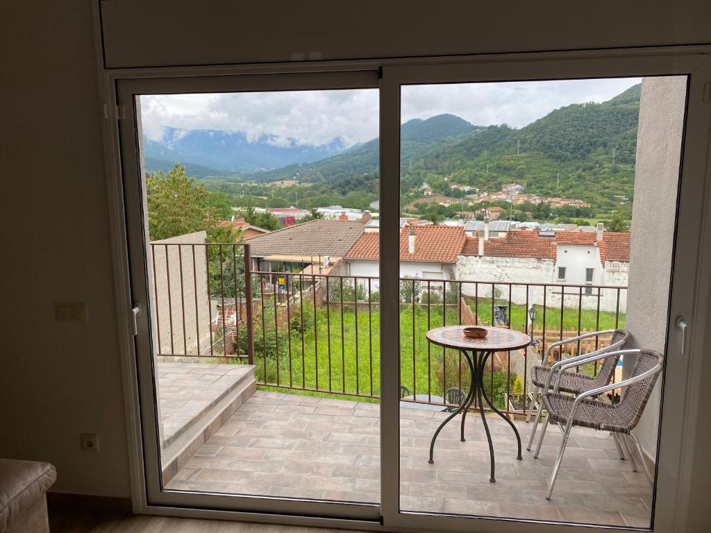 Výhľad na hory alebo výhľad na hory priamo z apartmánu