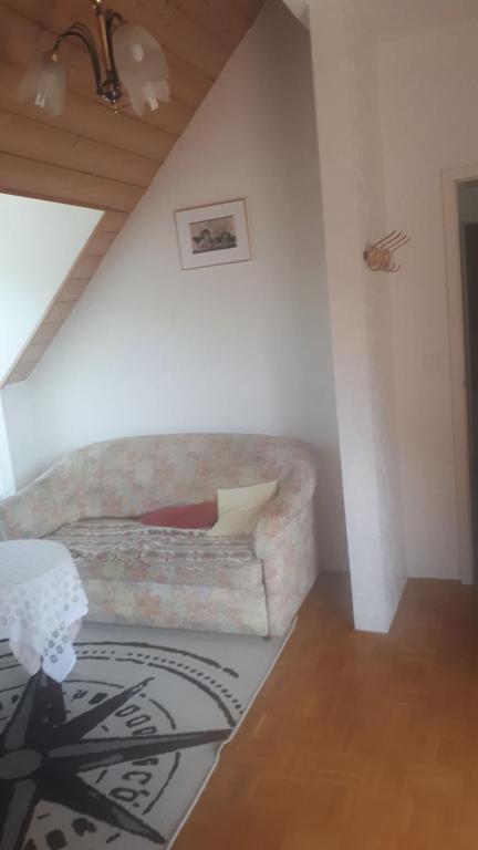 Postel nebo postele na pokoji v ubytování Hotel Pension Am Engelsberg
