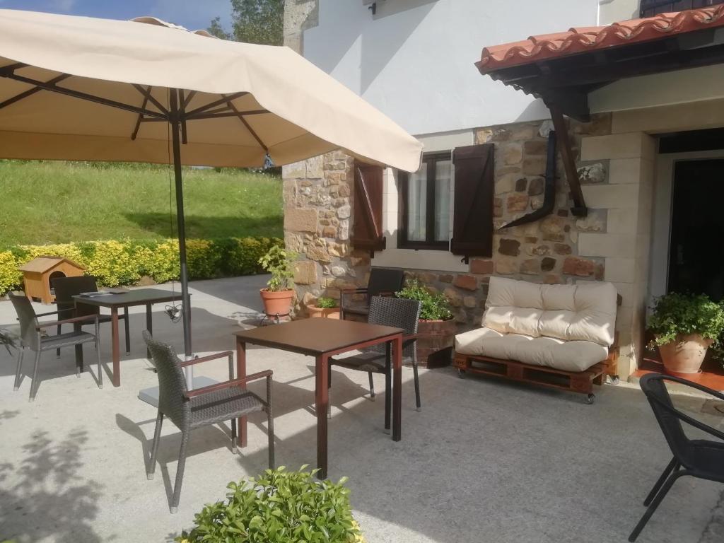 Posezení v ubytování Astei Nekazalturismoa