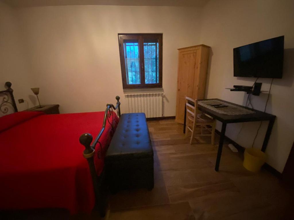 Postel nebo postele na pokoji v ubytování B&B Monteguzzo