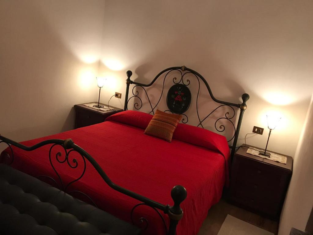 Postel nebo postele na pokoji v ubytování B&B Monteguzzo