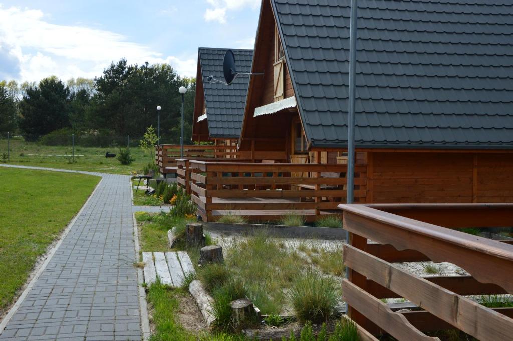 Vonkajšia záhrada v ubytovaní Słoneczna Przystań