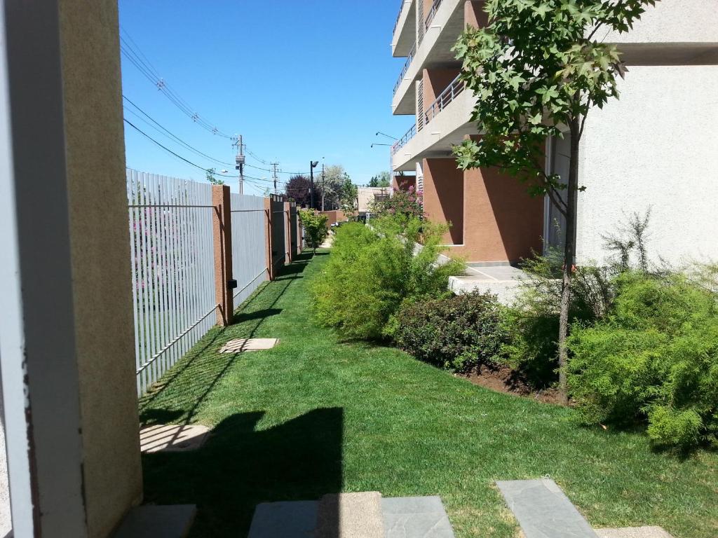 Zahrada ubytování Apart las Rastras talca