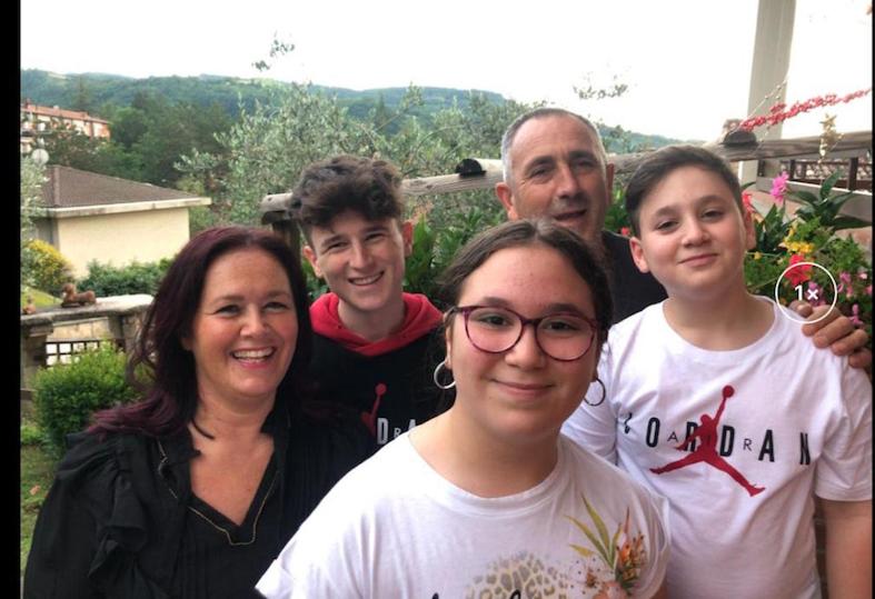 Rodina v ubytovaní Casa Ambrogi Stefano