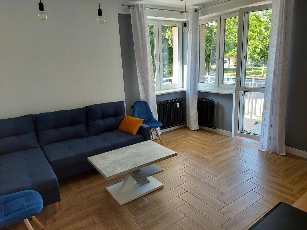 Posezení v ubytování GS Apartament Olsztyn