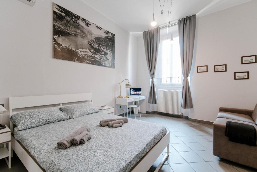 Posezení v ubytování Downtown Rooms