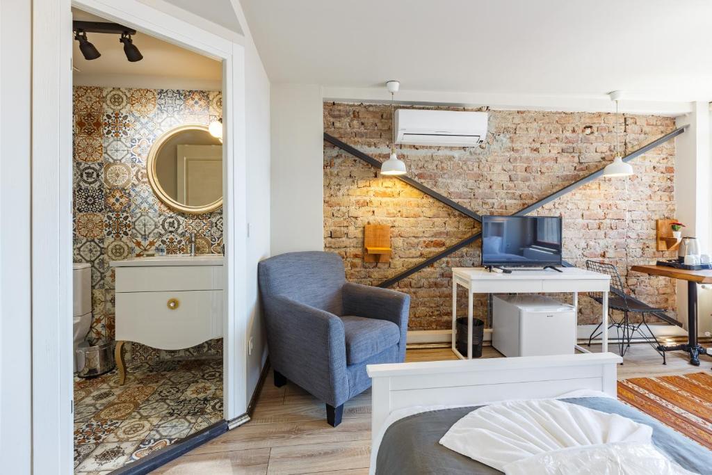 Posezení v ubytování Hotel Miro Mansion Old City
