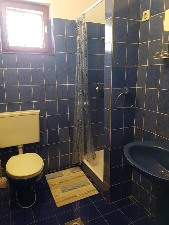 Koupelna v ubytování Apartment in Lukovo Sugarje 27036