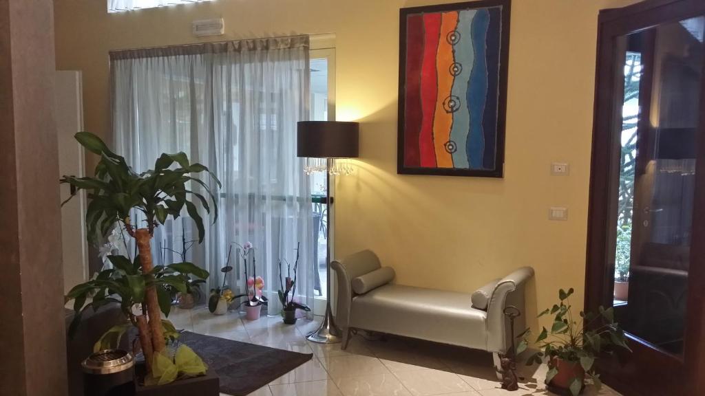 Posezení v ubytování Hotel Villa Cinzia