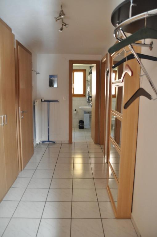 Kuchyň nebo kuchyňský kout v ubytování Apartmenthaus Holiday
