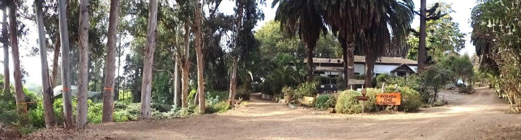 Aed väljaspool majutusasutust Posada del Parque