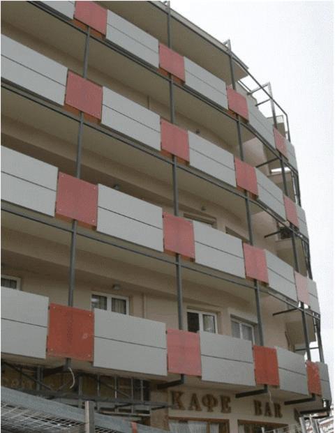 Budova, kde se hotel nachází