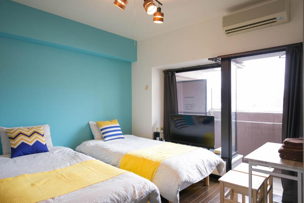 Sumiyoshi Apartment - Habitación Gemela De Lujo